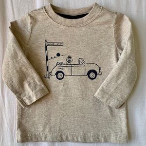 Janie and Jack Long Sleeve Tee 3/6M